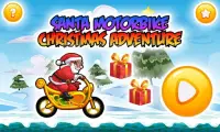 Santa Motorbike Christmas Adventure Screen Shot 0