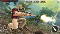 penembak sniper nyata : game menembak binatang Screen Shot 2
