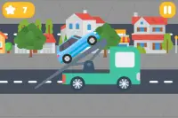 لعبة ممتعة لسباق السيارات - تسريع في المدينة Screen Shot 1