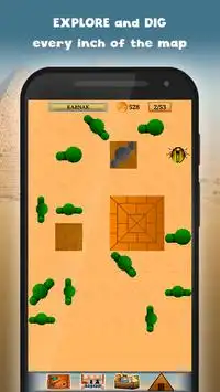 Hidden treasure hunter - dig game Screen Shot 2