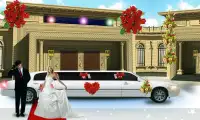 City Wedding Limousine Car Sim Screen Shot 5