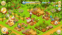 مزرعة الجنة: لعبة جزيرة المرح Screen Shot 7
