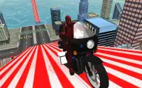 MegaRamp Bike Deadpool: City Roptop Игра GTStunt Screen Shot 4