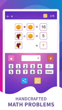 Math Genius - New Math Riddles & Puzzle Brain Game Screen Shot 9