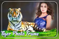 Tiger Photo Frame : Photo Editor Screen Shot 1