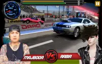 फास्ट कारों ड्रैग रेसिंग खेल Screen Shot 2