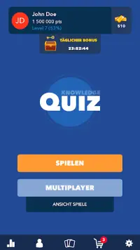 Super Quiz - Wissens Deutsch Screen Shot 0