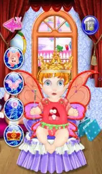 नवजात शिशु राजकुमारी खेलों Screen Shot 6