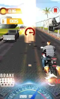 Moto Racing Real Bike Traffic Rider 3D Game Screen Shot 3