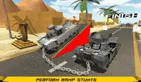 Dirantai tank Jatuh Balap 3D Robot Transformasi Screen Shot 7