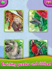 Animal Kingdom! Smart Kids Logic Games and Apps Screen Shot 12