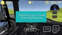 King of the Road : Scania Streamline Truck Game Screen Shot 1