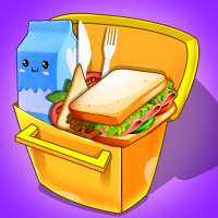 Lunch box cooking and decoration- factory games
