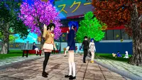 Anime High School Life Days Yandere Girl Simulator Screen Shot 0