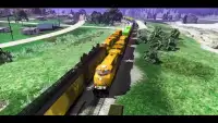 Euro Train Racing sim 3D 2020: Train Driving Game Screen Shot 0