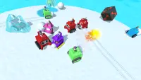 Snowball Lady Bug-Bumper Winter Adventure 3D Screen Shot 1