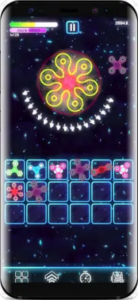 Spinner Clicker (Fidget Game) - Merge Spinners Screen Shot 2