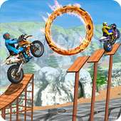 Motorcycle Stunt Trick: Motorcycle Stunt Games