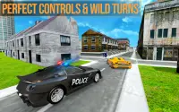 Police Voiture Chasse Conduite Simulateur 3D Screen Shot 2