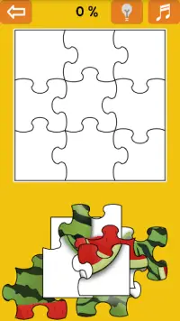 Enfants Puzzle: Fruit Screen Shot 4
