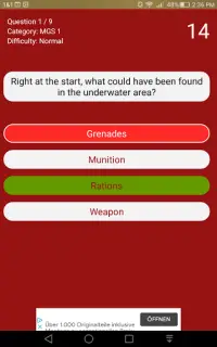 Metal Gear Solid Quiz Free Screen Shot 11
