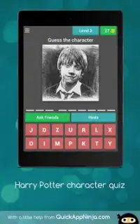 Harry Potter character quiz Screen Shot 9