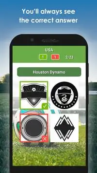 Devinez l'équipe de football - logo quiz football Screen Shot 3