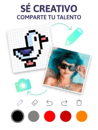 PixelBook: Pixel art y pinta por números Screen Shot 19