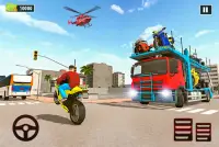 Moto Bike Transport Truck Screen Shot 2