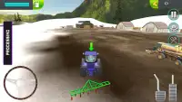 Bleu Tractor - Farming Simulator Toy 3D Screen Shot 2