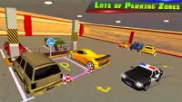 Police Car Parking City Highway: Car Parking Games Screen Shot 5