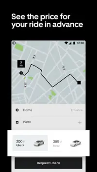 Uber Russia — order taxis Screen Shot 1