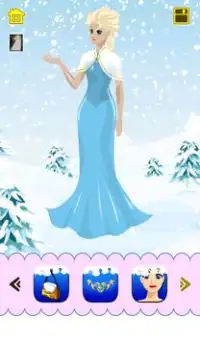 Frozen Princess Dress up Screen Shot 2