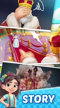 Queen’s Castle : Merge & Story Screen Shot 2