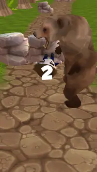 Running Bear: Forrest Run 3D Screen Shot 3
