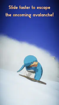 Penguin X-Run: Snowboarding Screen Shot 1