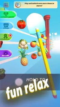 Shop smash master 3D: slice fruits destroy stuff Screen Shot 4