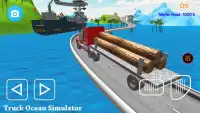 Truck Ocean Simulator Screen Shot 1