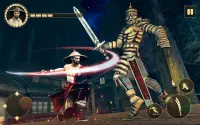 Shadow ninja samurai : Hero of assassin  файтинг Screen Shot 2
