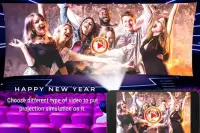 New Year HD Video Projector Simulator Screen Shot 0