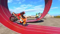 Bike Stunt Driving Simulator 3D Screen Shot 7