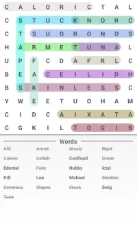 Word Search Puzzle Screen Shot 4