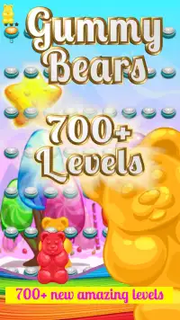 Gummy Bears Crush - gummy bears games Screen Shot 2