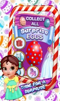 Surprise eggs Doll house Toys Screen Shot 1