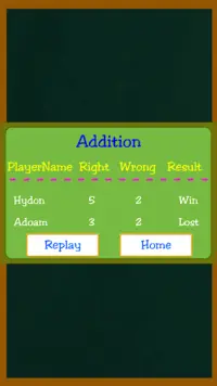 Math Duel: Two Player Math Game Screen Shot 4