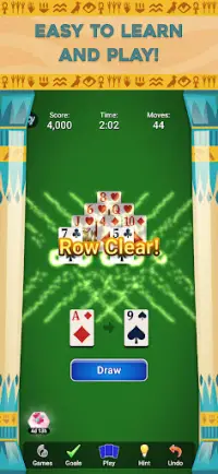 Pyramid Solitaire - Card Games Screen Shot 10