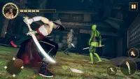 Samurai Ninja warrior : Shadow fighting games Screen Shot 3