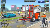 Garbage Dumper Truck Simulator Screen Shot 1