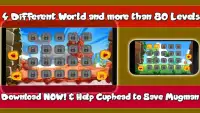 Super Cup™: World Mugman head Adventure Free Game Screen Shot 3