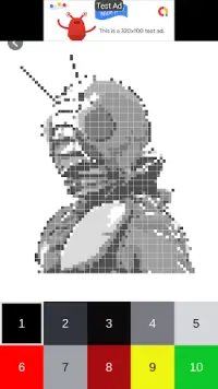 Kamen Rider Showa Pixel Art Screen Shot 3